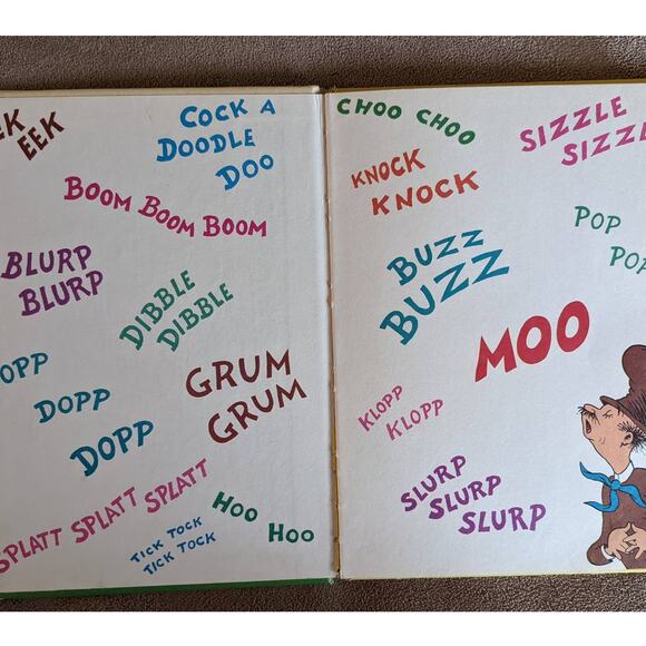 Dr Seuss Book Mr Brown Can Moo Can You Wonderful Noises Book Club Edition 1970 - Picture 7 of 9